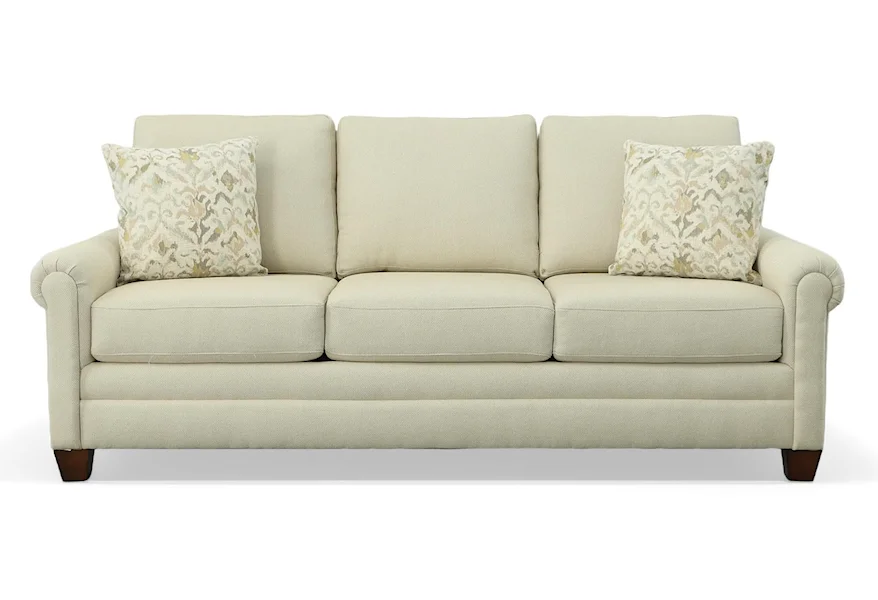 Carolina 3 Seat Sofa by Bassett at Esprit Decor Home Furnishings